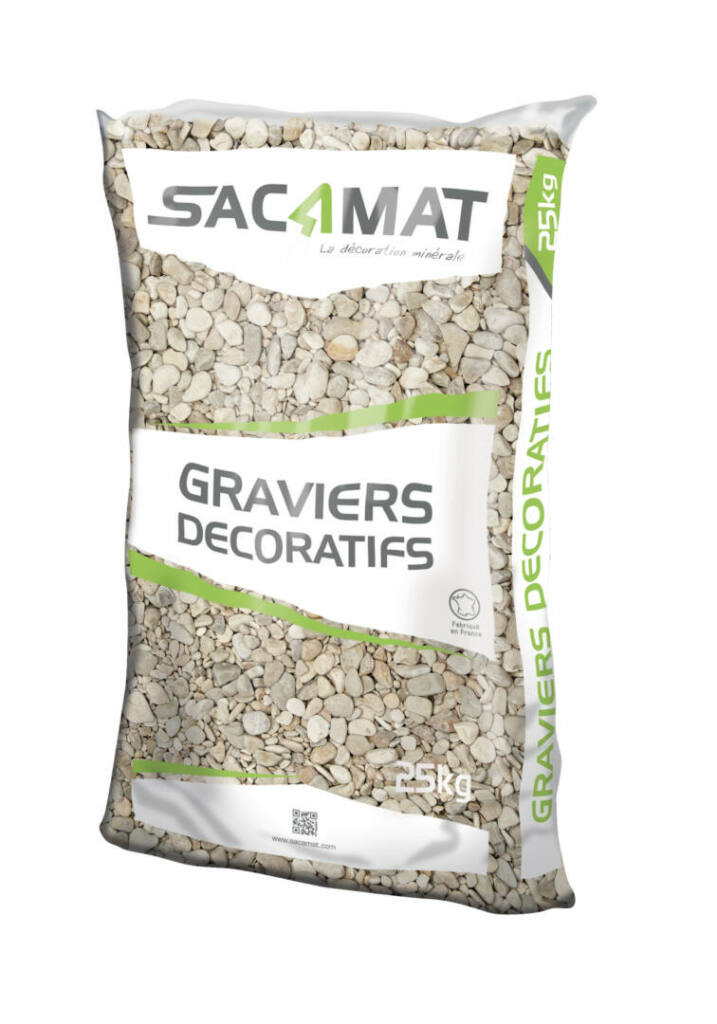 SACAMAT sac gravier deco - 2018 - Mignonette roulé 4-8